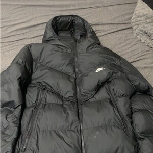 Nike Men's Dark Gray Puffer Jacket